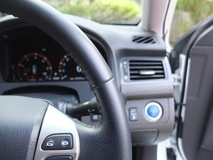 助手席は新車同様です。